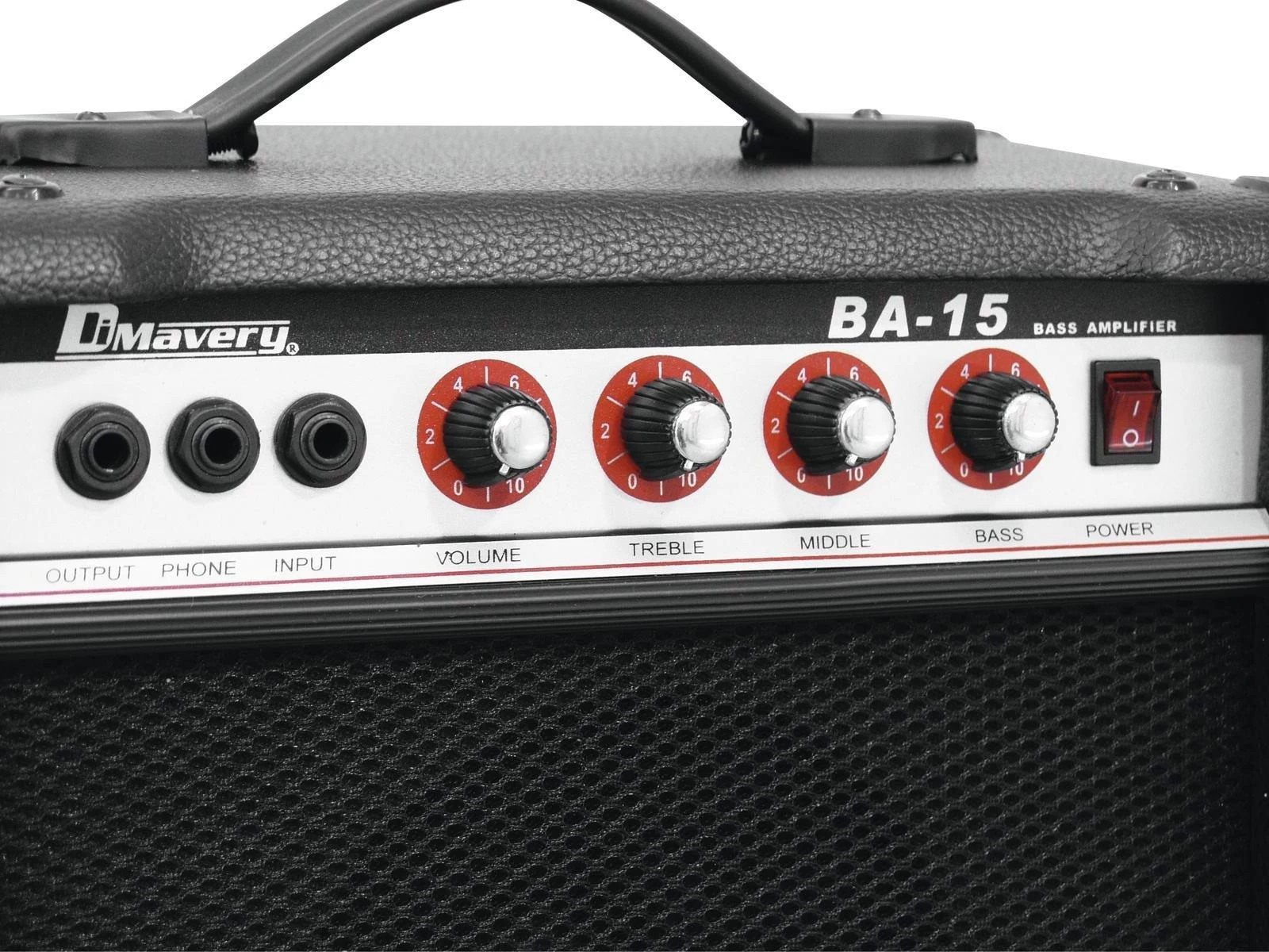 DIMAVERY BA-15 15W basu kombinētais pastiprinātājs