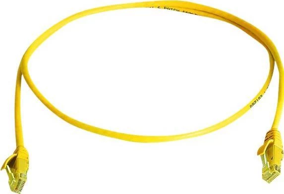TELEGÄRTNER L00000A0295 1m Cat6 U/UTP dzeltenais