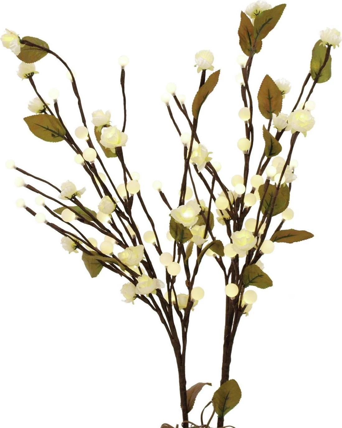 EUROPALMS Camellia Arch ar LED, balta