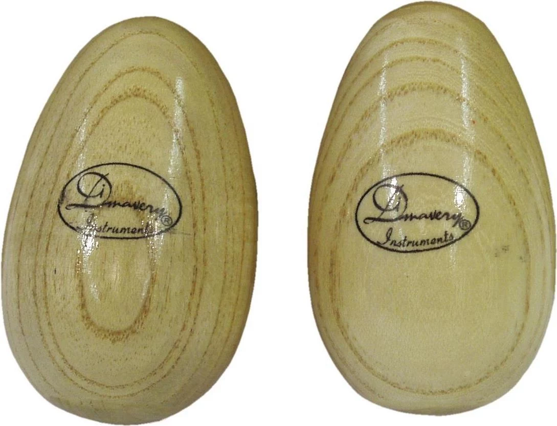 Dimavery Egg Shaker Wood, 2 gab