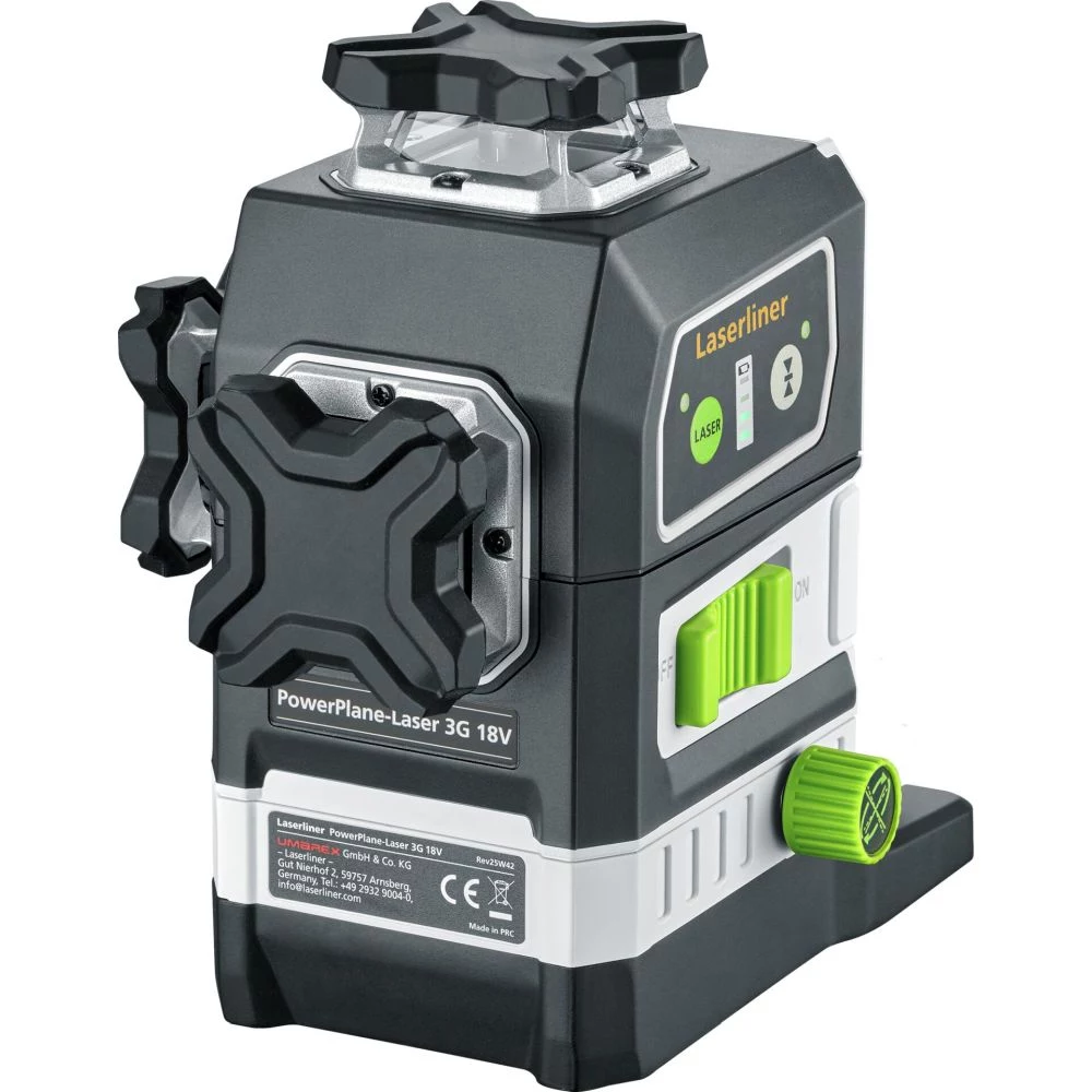 Laserliner PowerPlane-Laser 3G Multi-18V Green 3