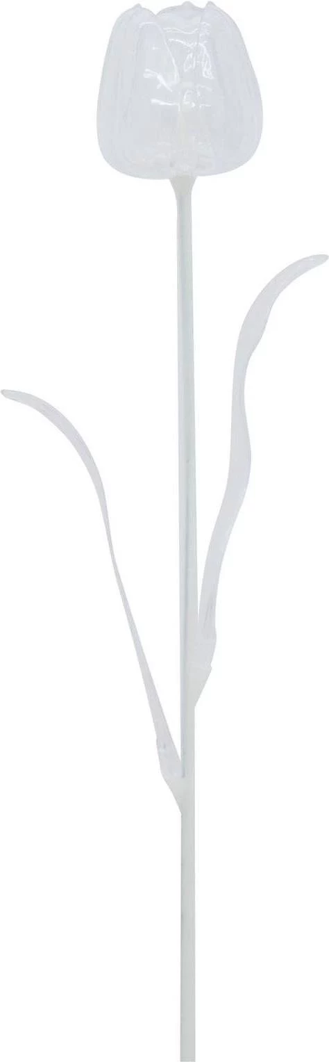 EUROPALMS Crystal Tulip mākslīgais zieds, caurspīdīgs