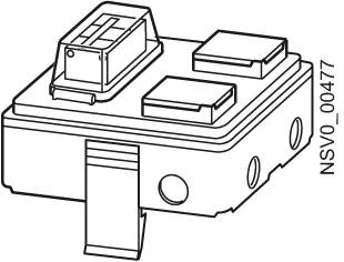 SIEMENS BD2-AK1/2SD163FIA izejošā kārba 16A 2x1-polāra