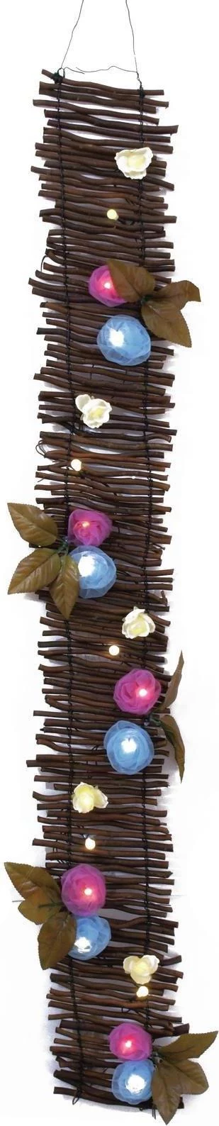 EUROPALMS rožu virtene ar LED, 120