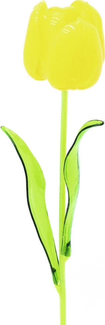 EUROPALMS Crystal Tulip mākslīgie ziedi, dzelteni