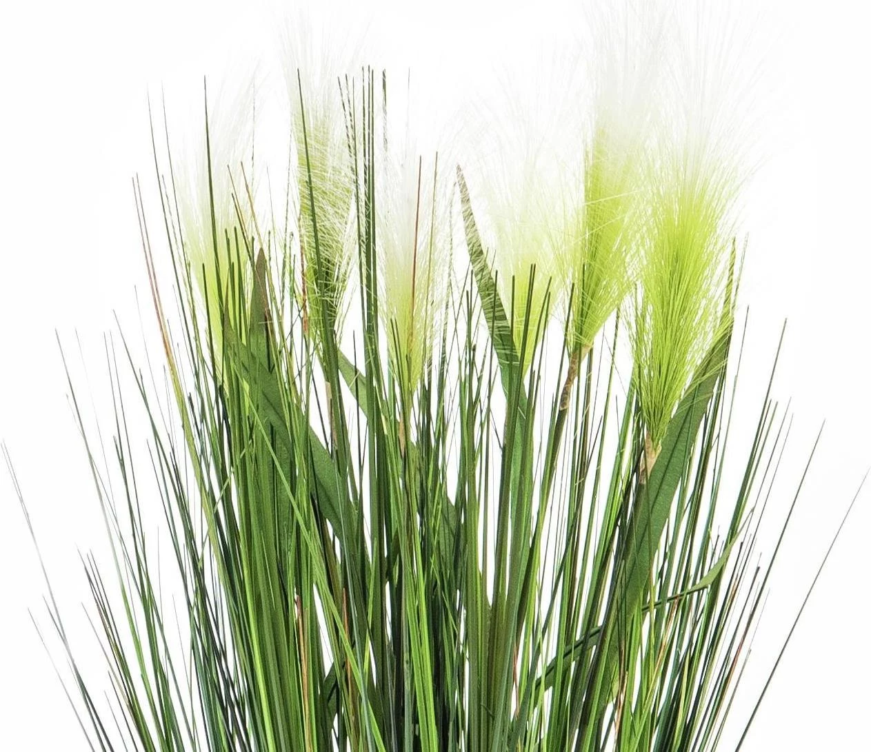 EUROPALMS Feather Grass mākslīgais augs, balts