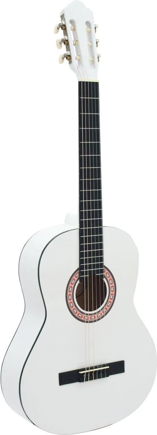 DIMAVERY AC-303 klasiskā ģitāra, balta (26241008)
