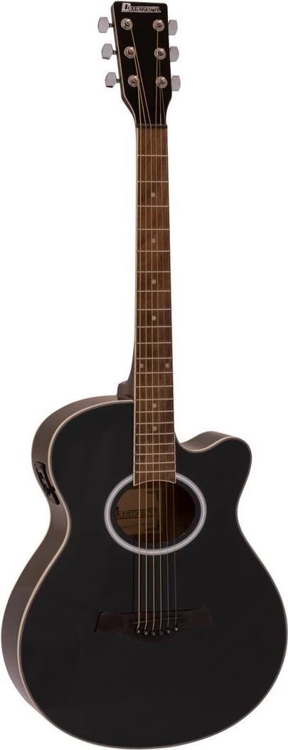 DIMAVERY AW-400 Rietumu ģitāra, melna 26235089