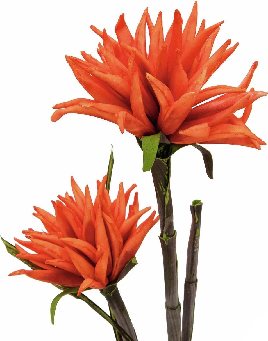 EUROPALMS Dahlia (EVA), mākslīgais augs, oranžs