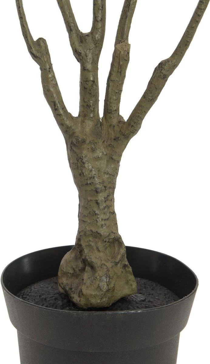 EUROPALMS mākslīgais Dracaena augs, zaļi-sarkans, 90cm
