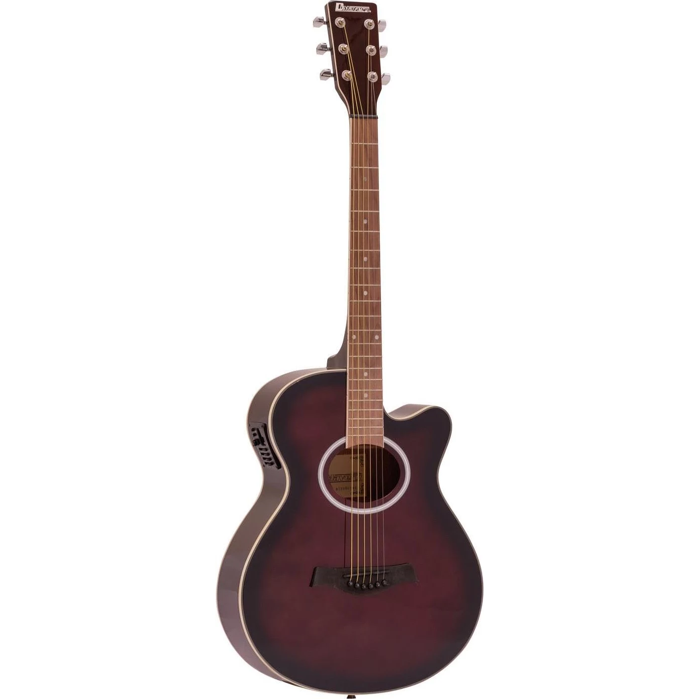 DIMAVERY AW-400 akustiskā ģitāra Redburst 26235088