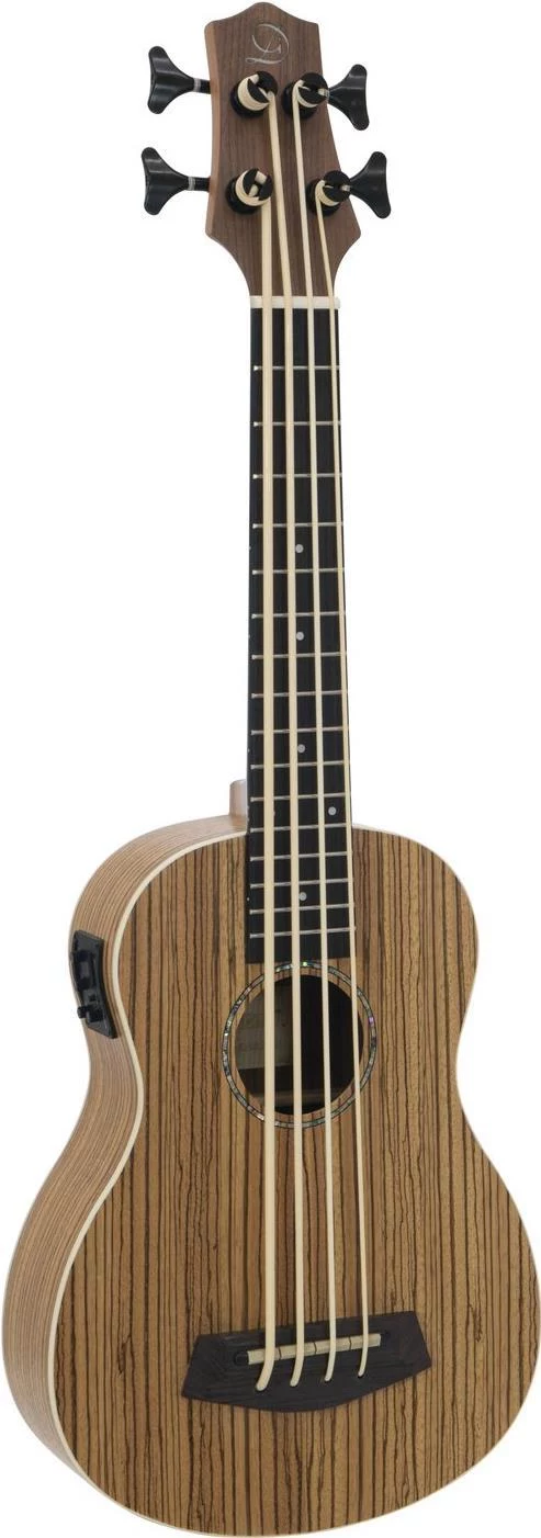 DIMAVERY UK-700 basu ukulele, zebrawood 26255850
