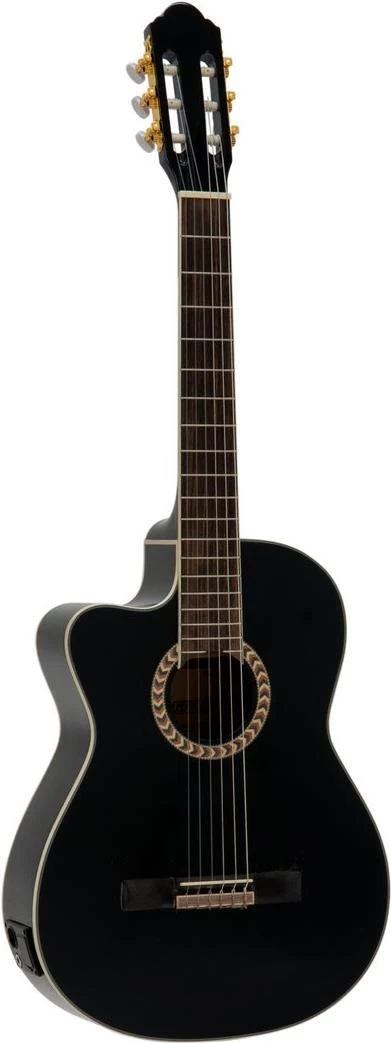 DIMAVERY CN-600L klasiskā ģitāra, melna 26235009