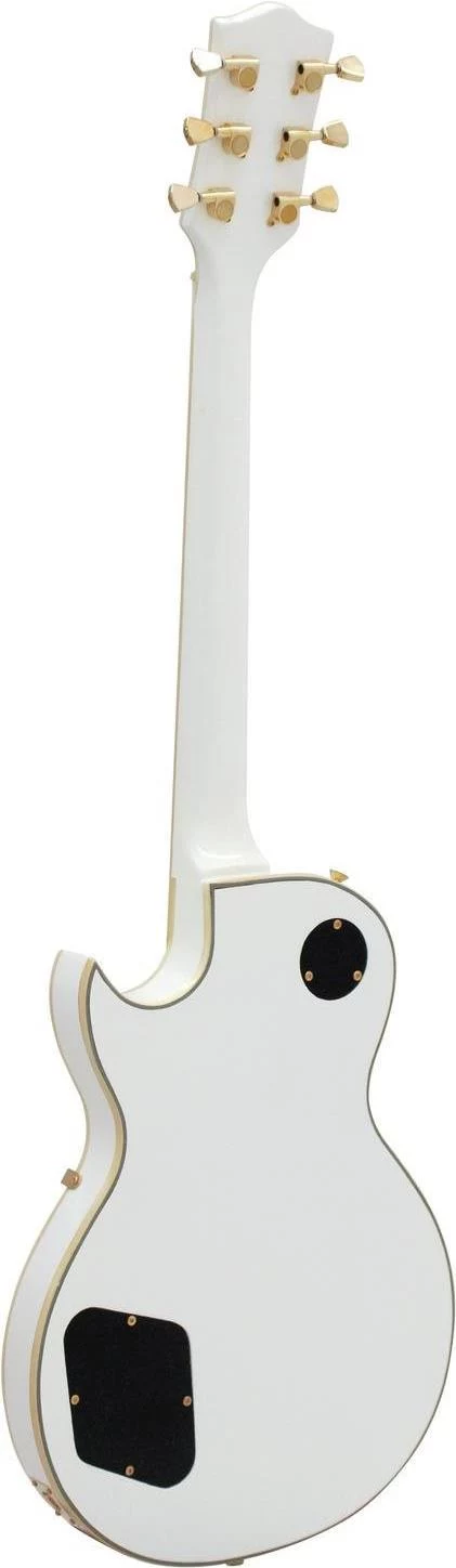 DIMAVERY LP-520 elektriskā ģitāra, balta/zeltaina 26215160