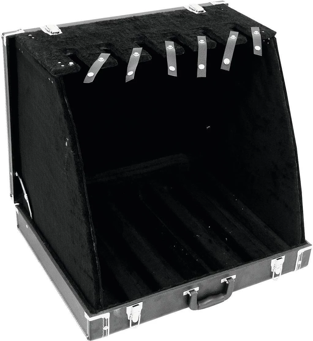 DIMAVERY 6 ģitāru flight case statīvs