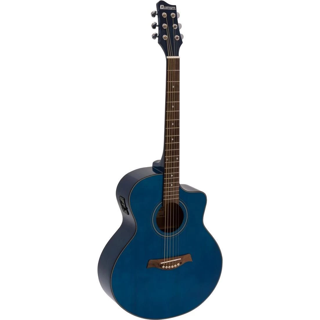 DIMAVERY STW-90 Rietumu ģitāra, Crystal Blue