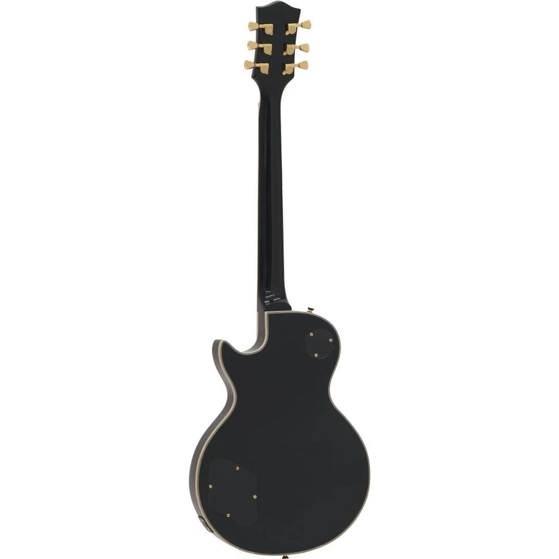 DIMAVERY LP-530 elektriskā ģitāra, melna/zelta 26215156
