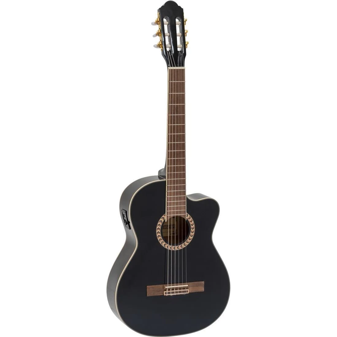 DIMAVERY CN-600E klasiskā ģitāra, melna 26235007