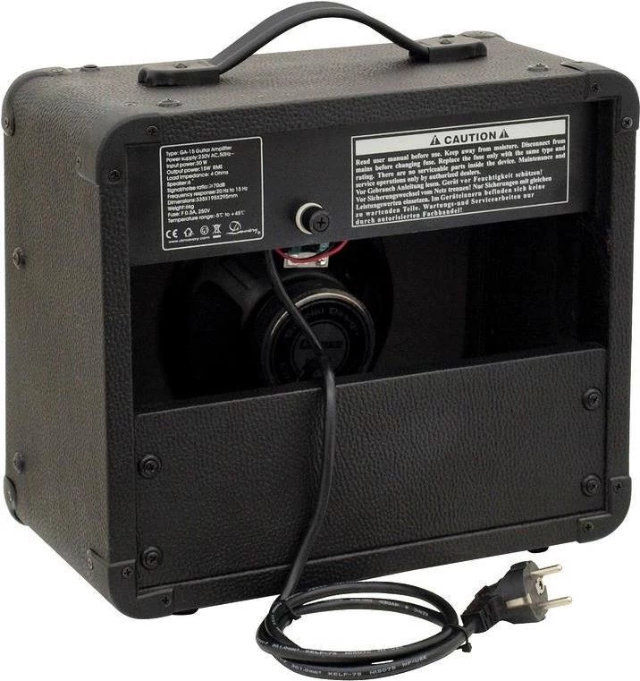 DIMAVERY GA-15 15W elektriskās ģitāras pastiprinātājs