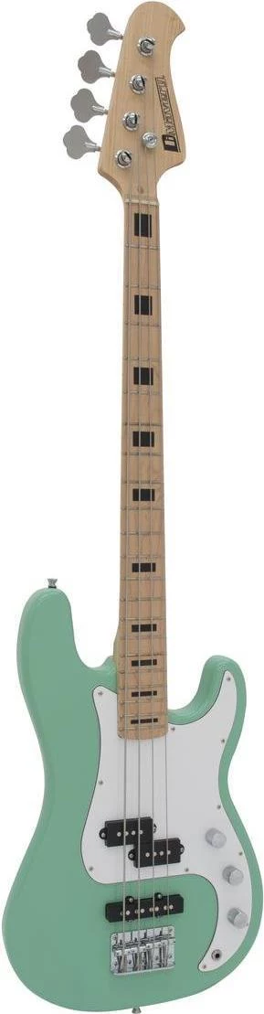 DIMAVERY PB-500 elektriskā basģitāra, Surf Green