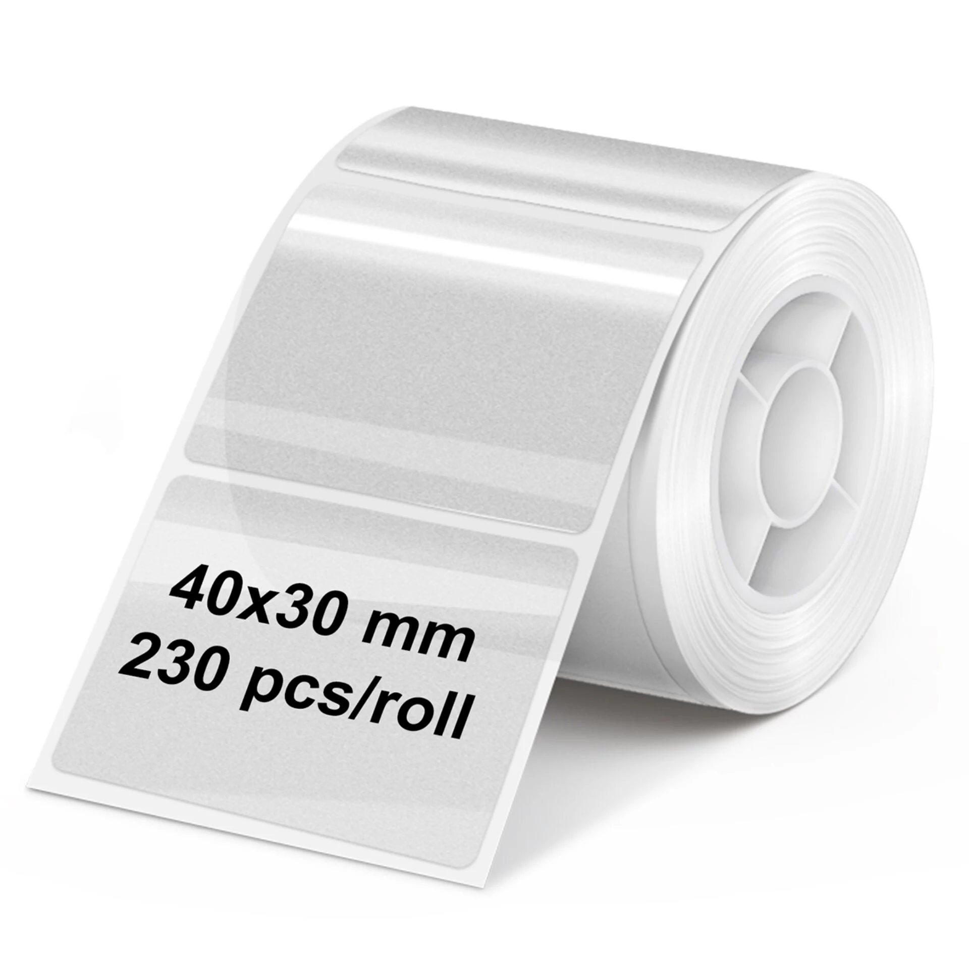 Olympia caurspīdīgo etiķešu rullis 40 mm