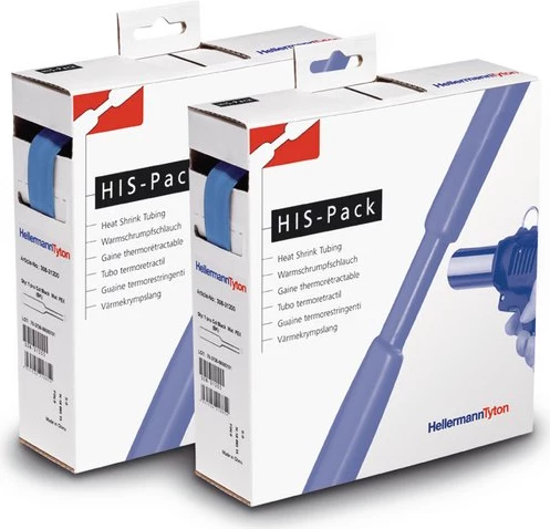 HellermannTyton HIS-PACK-9,5/4,7-BU termiski saraušanās