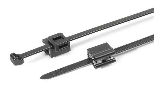 HellermannTyton T50ROSEC5B-PA66HS/PA66HIRHS-BK kabeļu saite ar eglītes
