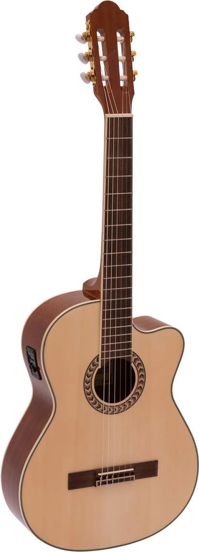 DIMAVERY CN-600 klasiskā ģitāra, dabīgā koka