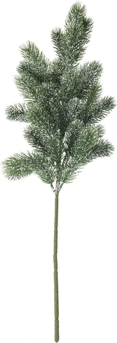 EUROPALMS Snowy Fir Branch, PE, 65cm