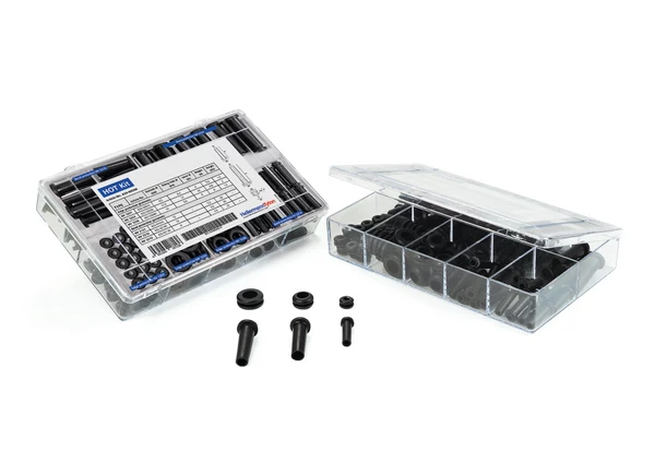 HellermannTyton 639-60000 stiprinājuma komplekts (100 komplekti