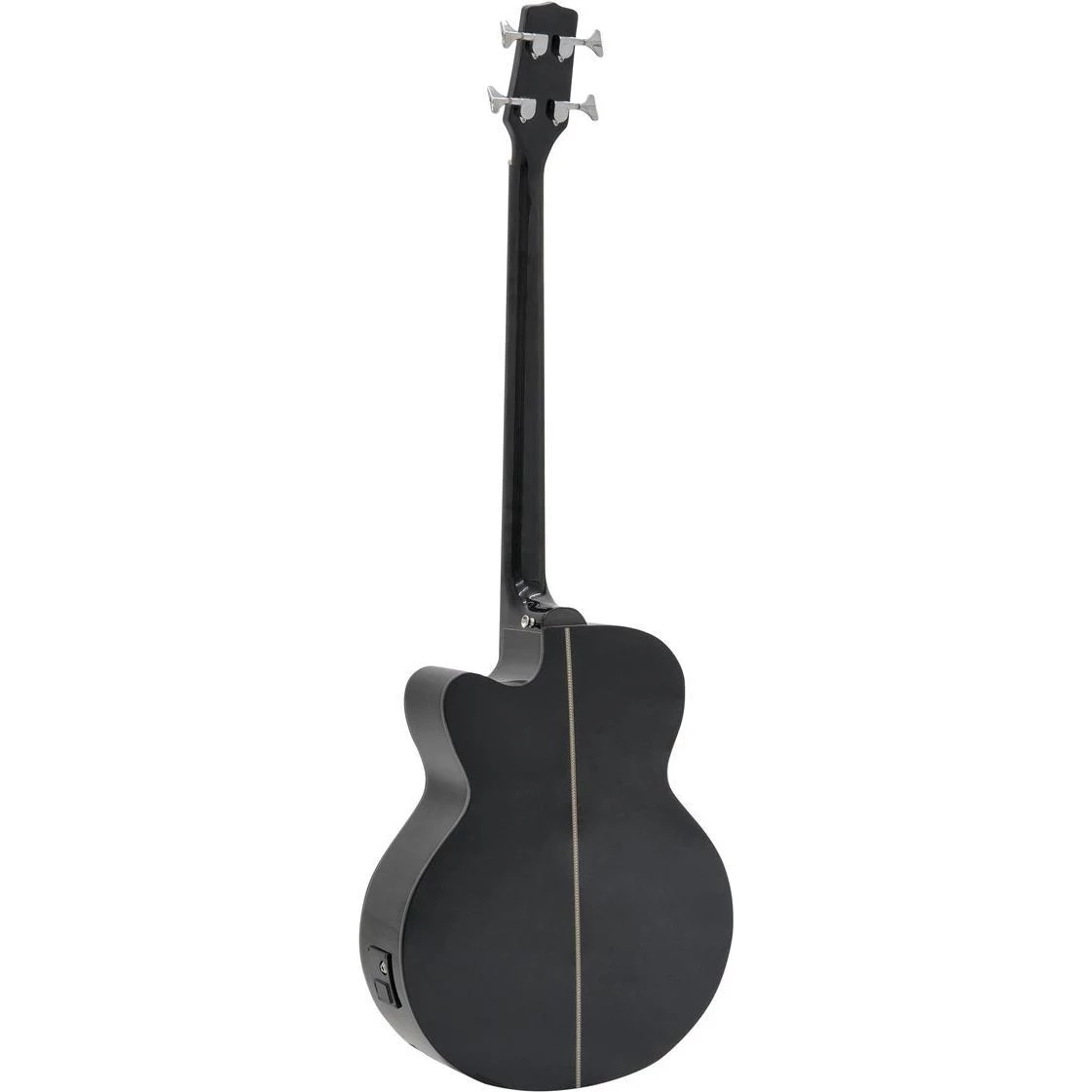 DIMAVERY AB-450 akustiskā basa ģitāra, melna