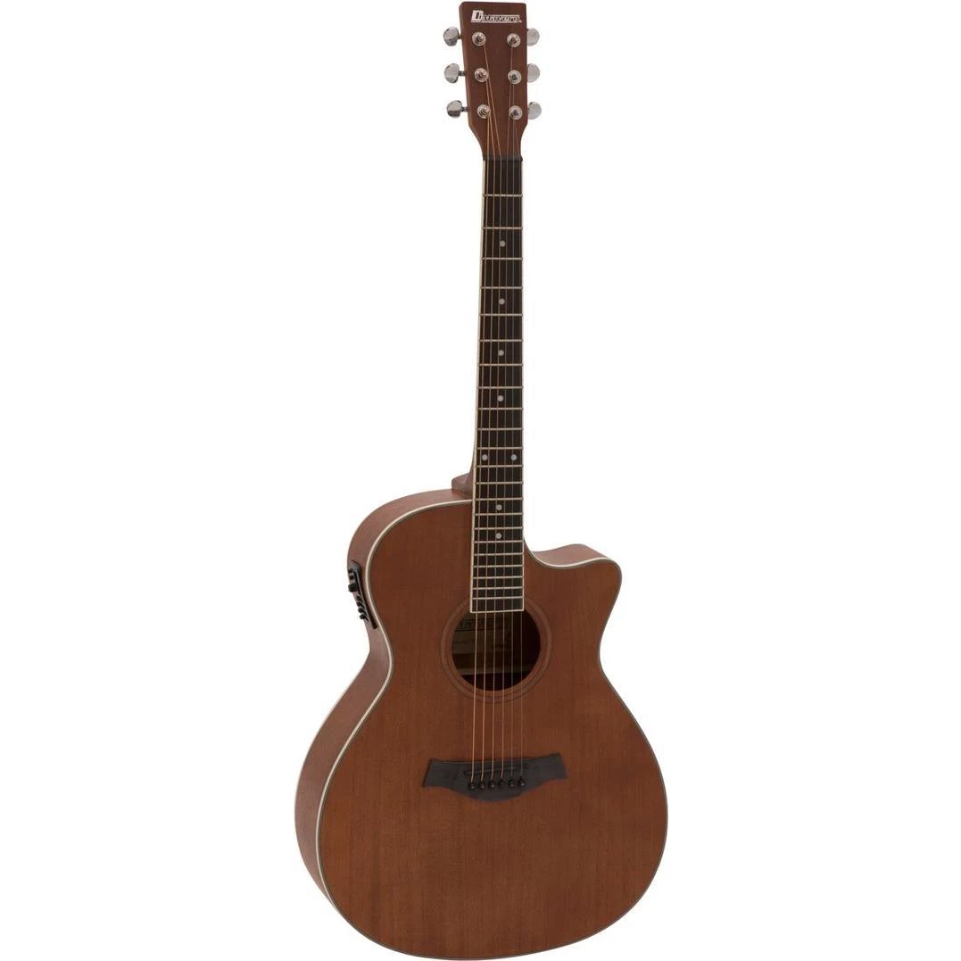 DIMAVERY AW-410 Dreadnought akustiskā ģitāra, Sapele