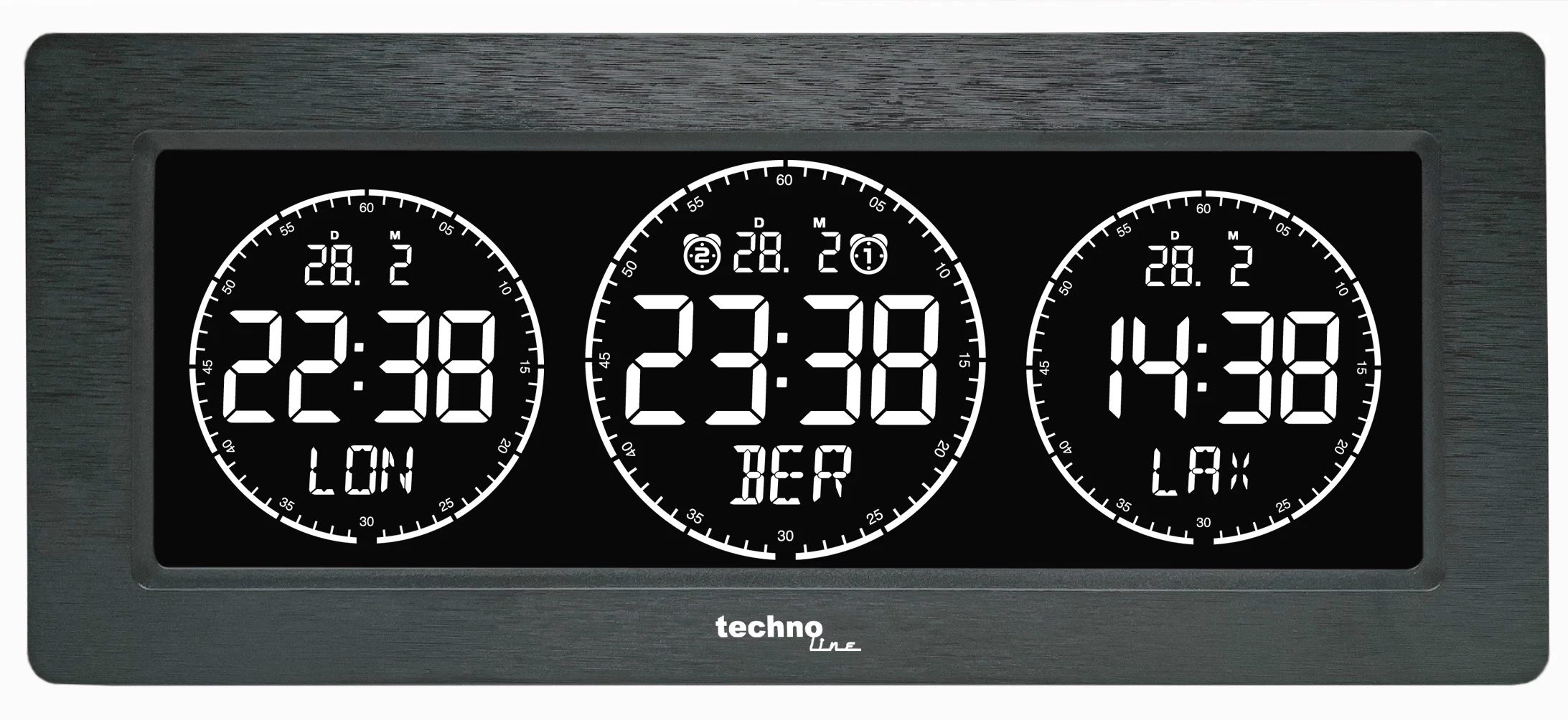 Technoline digitālais galda modinātājpulkstenis ar temperatūras