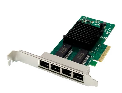 ALLNET PCIe 1G x4 četru portu