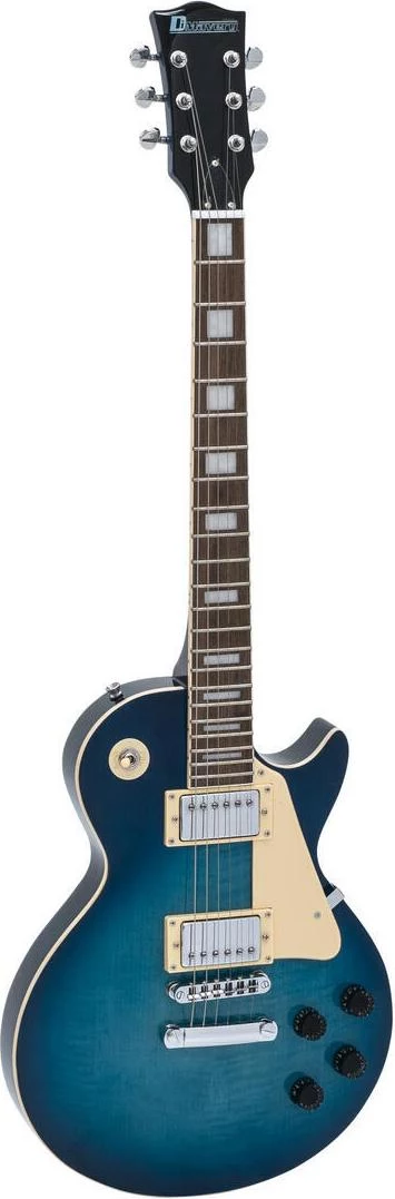 DIMAVERY LP-750 elektriskā ģitāra, Faded Blueburst