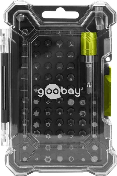 Goobay Tools 72 gabalu uzgaļu komplekts