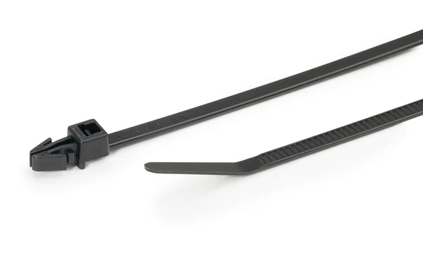 HellermannTyton T30RSF-PA66HS-BK (500) kabeļu saite 158