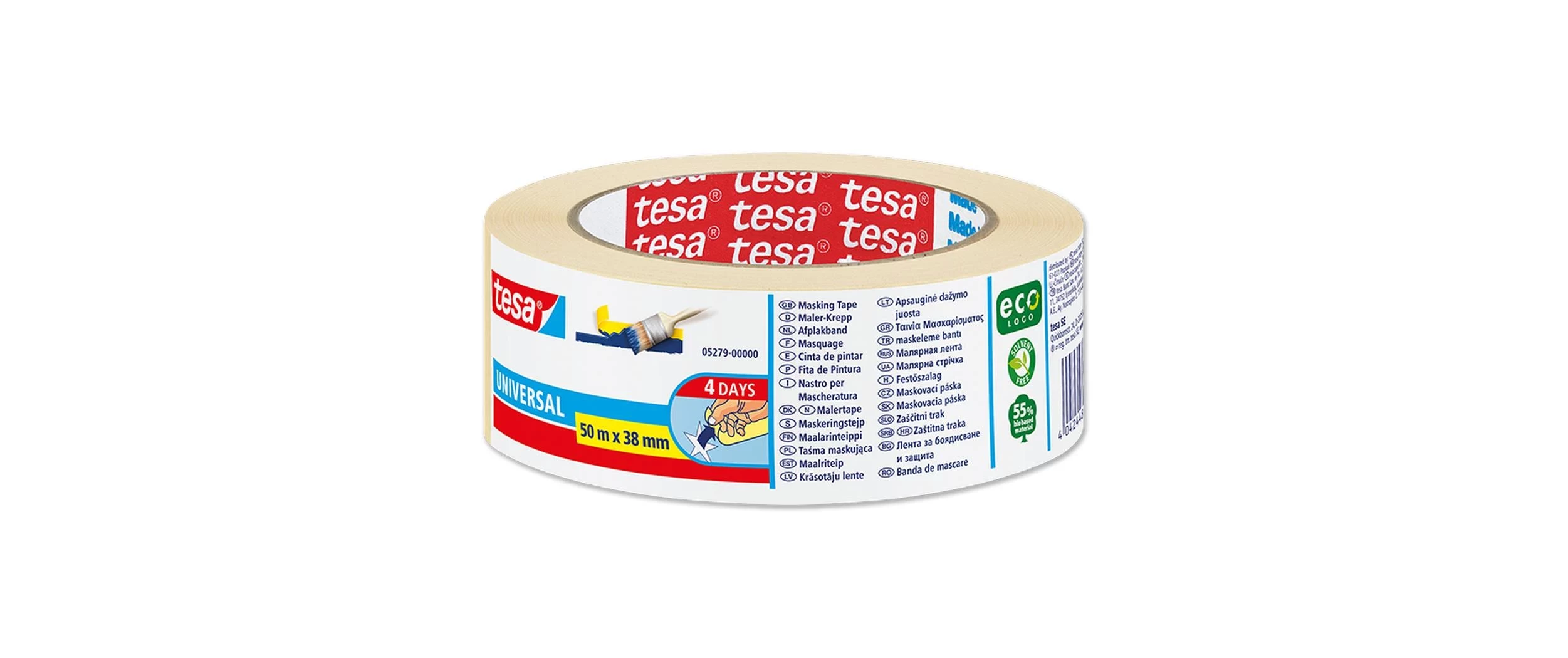 Tesa Economy 05279-00000-02 Krāsotāju maskēšanas lente