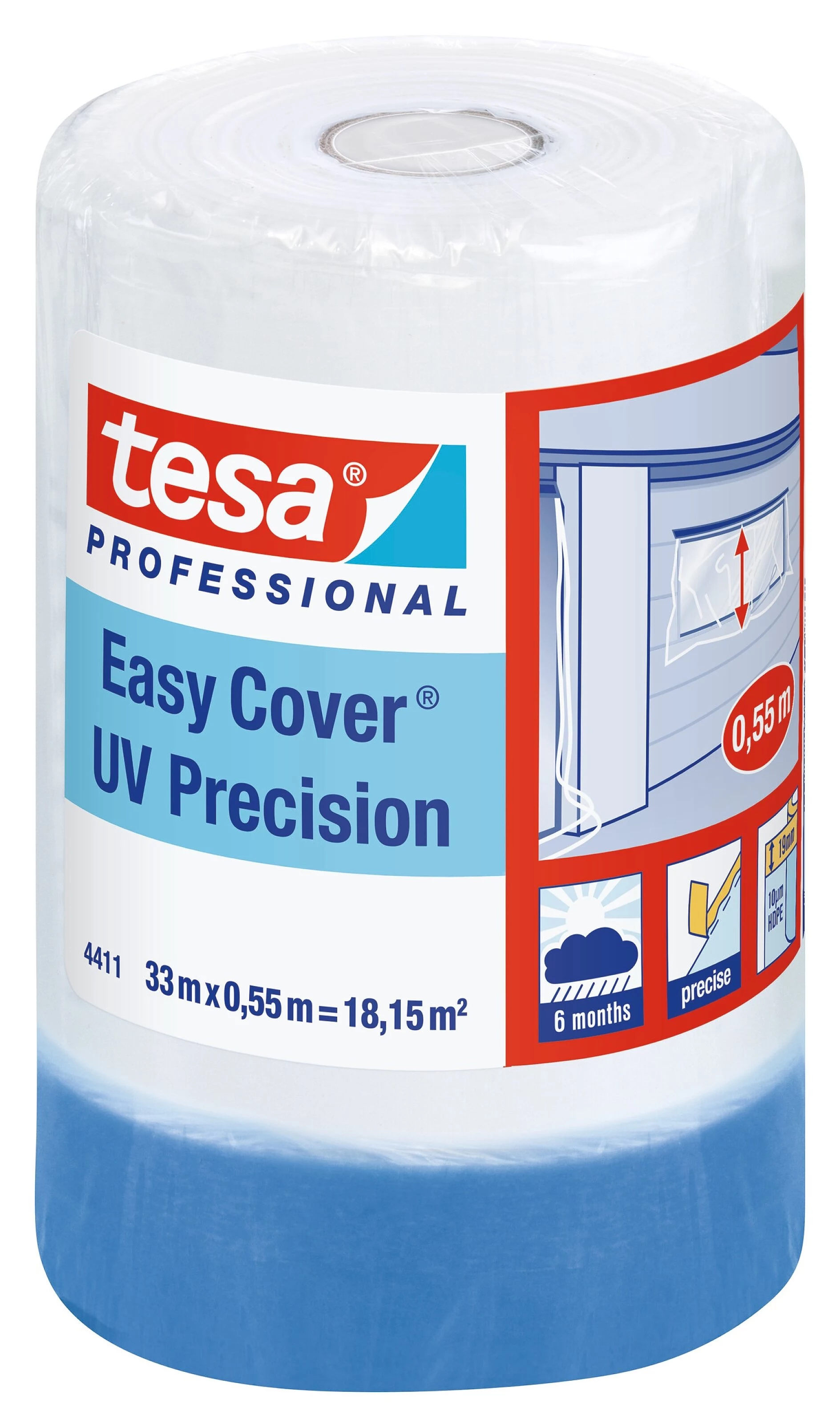 Tesa Easy Cover maskēšanas plēve ar