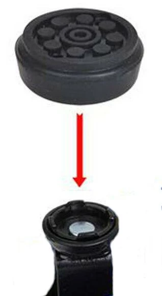 IWH 39mm 2t gumijas domkrata paliktnis