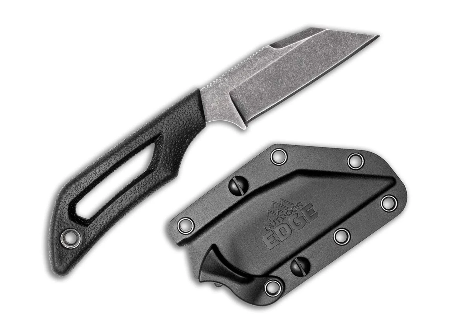 Outdoor Edge Pivot nazis Wharncliffe melns
