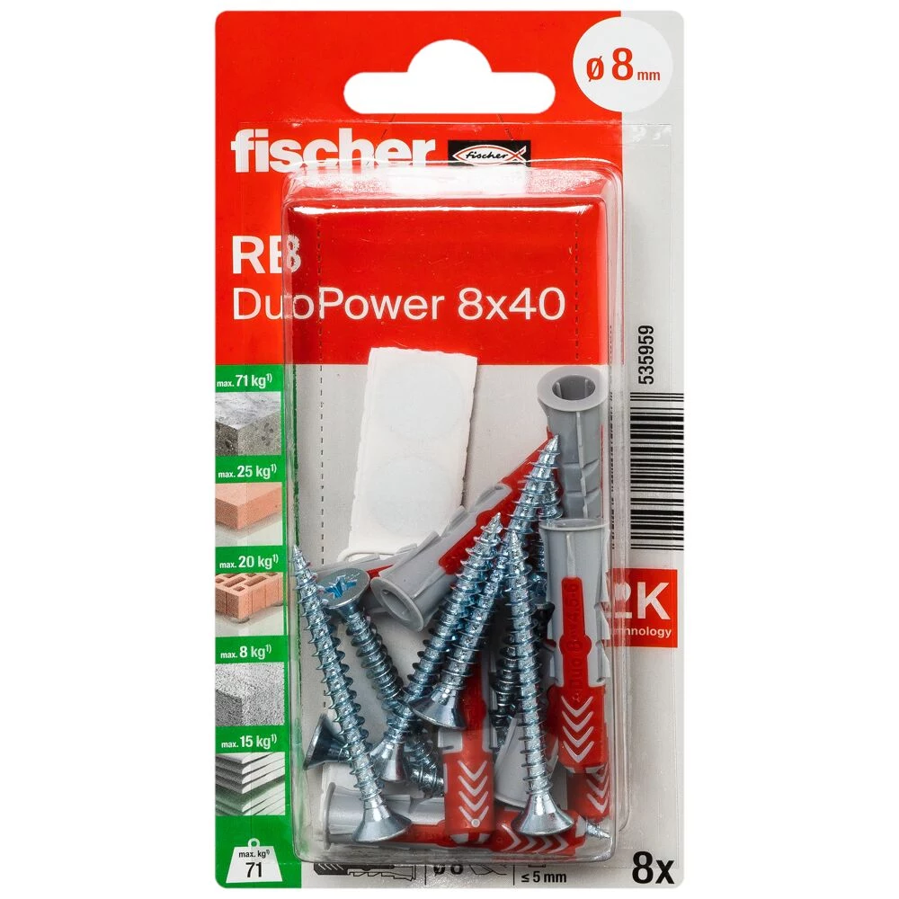 Fischer 535959 DuoPower 8 x 40