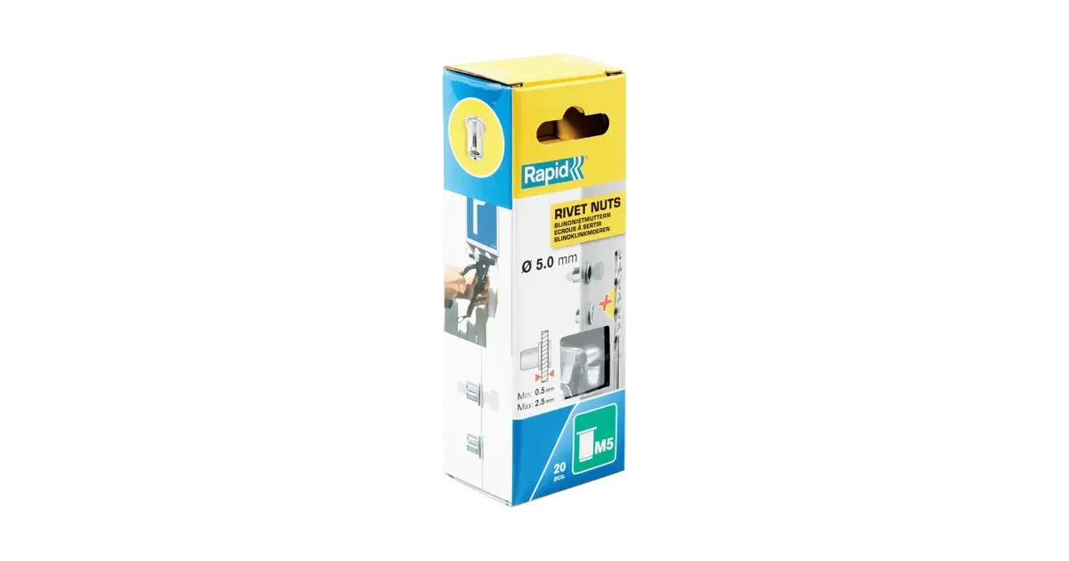 RAPID TOOLS aklo kniedes uzgrieznis M5