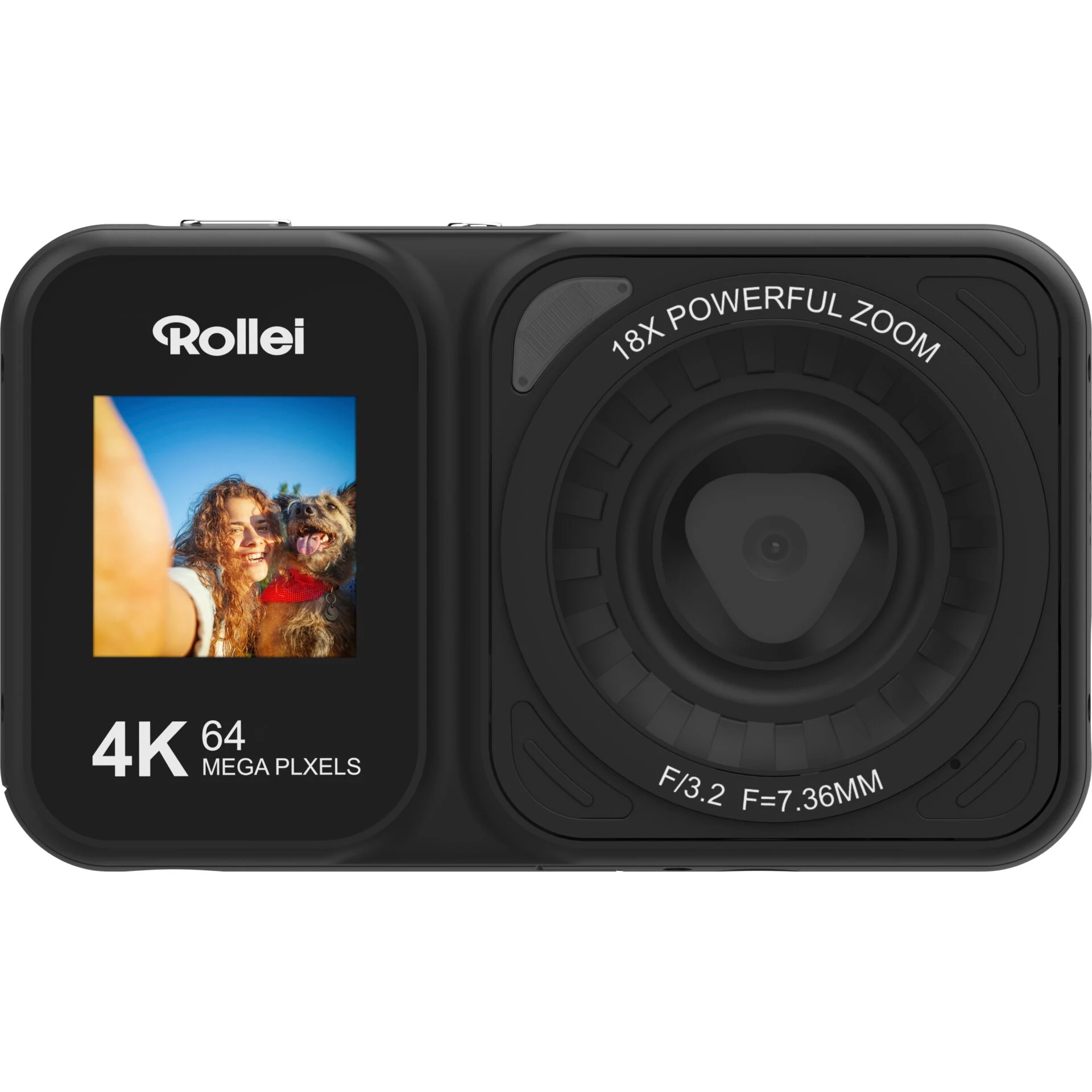 Rollei Compactline 64 Dual Screen digitālā