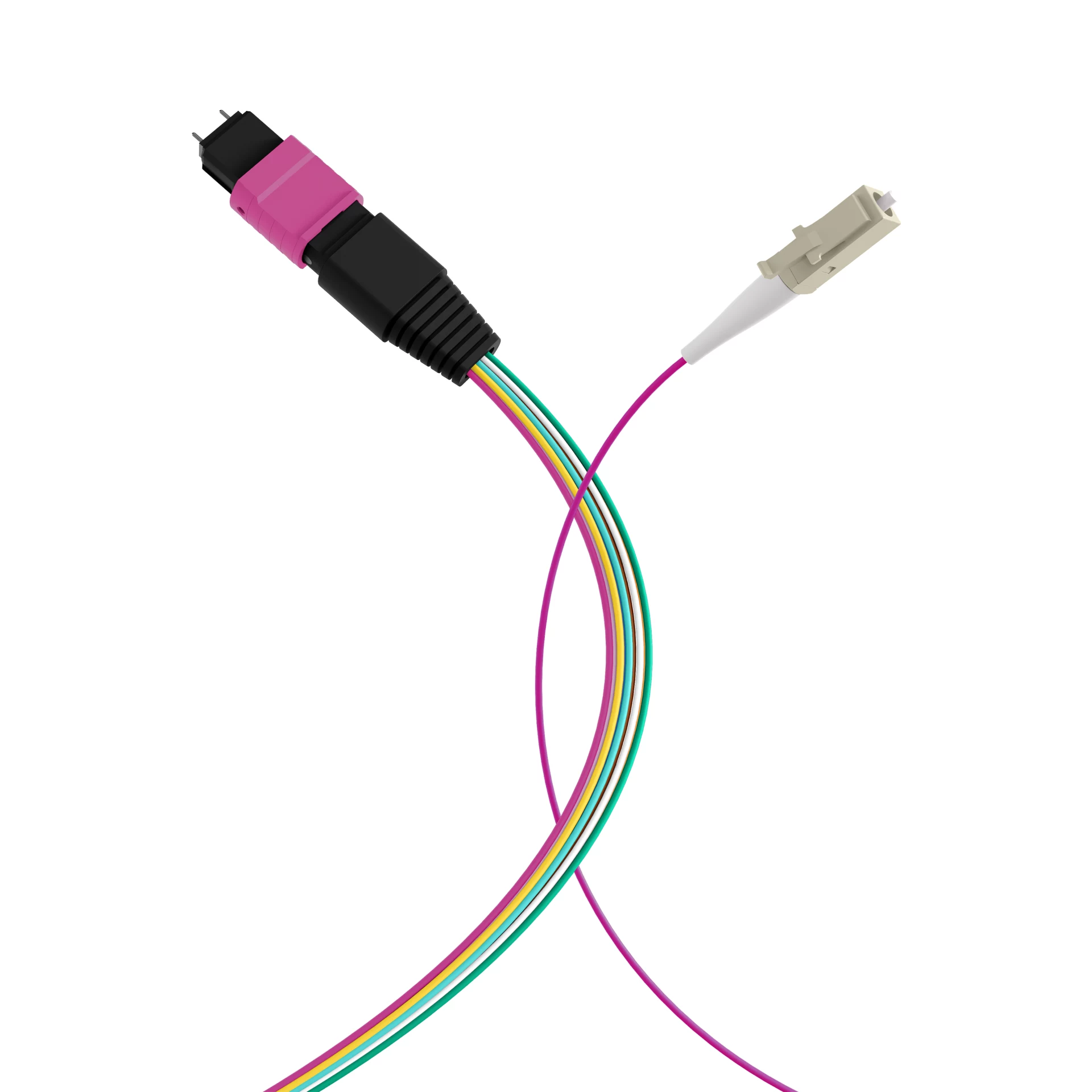 EFB Elektronik MPO-PLUS (M)-LC Fanout kabelis