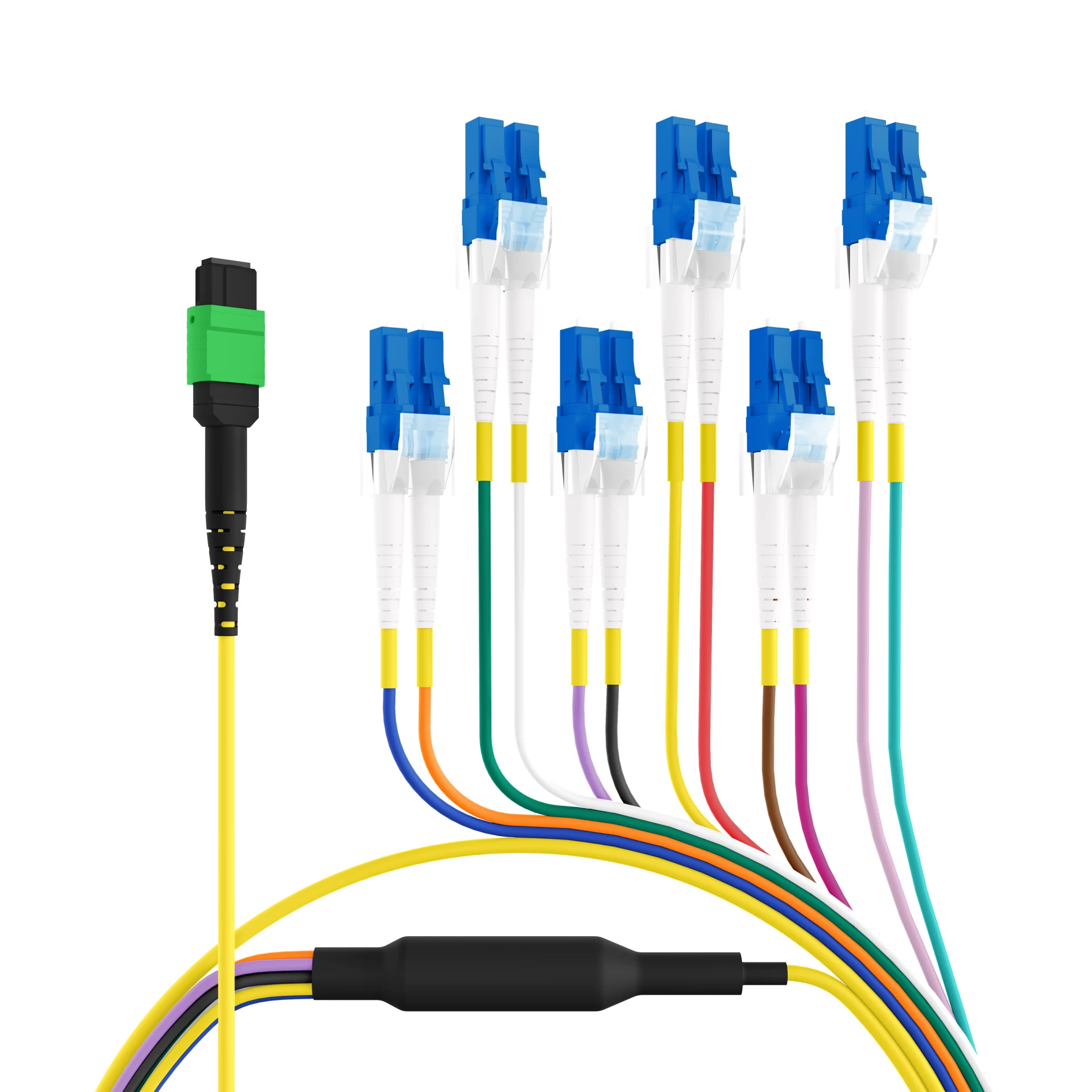 EFB Elektronik MPOF12LCOS2-10 MPO-PLUS/APC(F)-LC maģistrālais kabelis