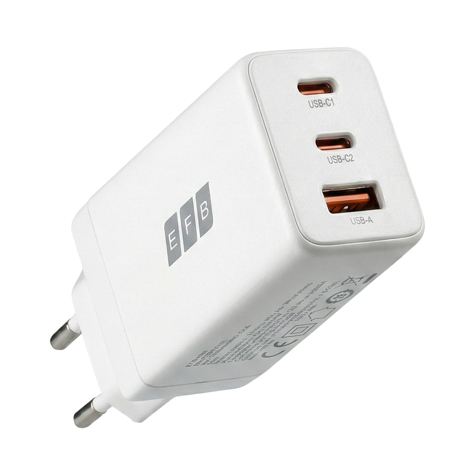 EFB Elektronik 65W GaN sienas lādētājs