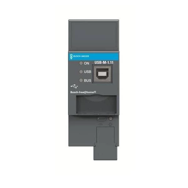 Busch-Jaeger KNX USB saskarne DIN sliedes