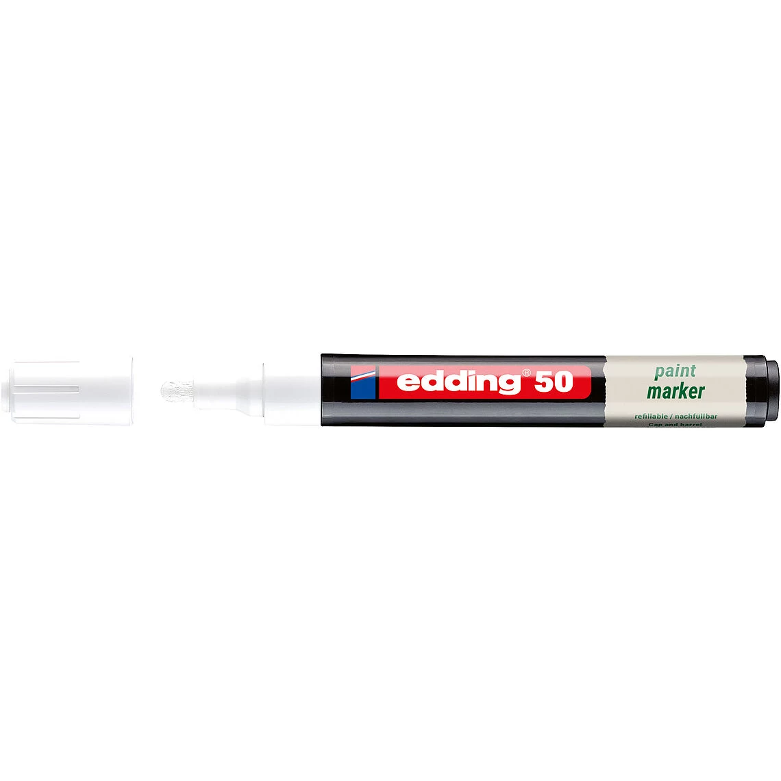 Edding 50 EcoLine krāsas marķieris balts