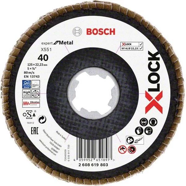 Bosch Expert for Inox X-LOCK griešanas